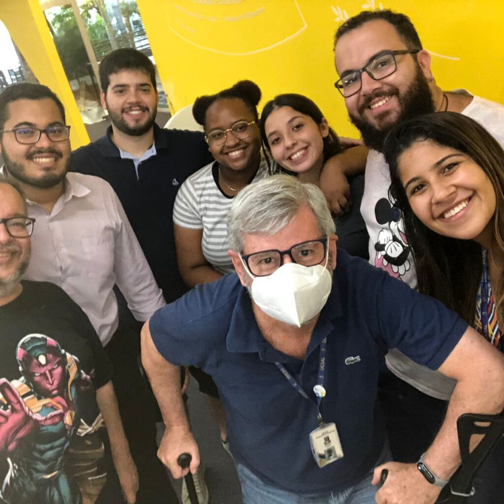 Com os metores alunos e professores (galeria) #3